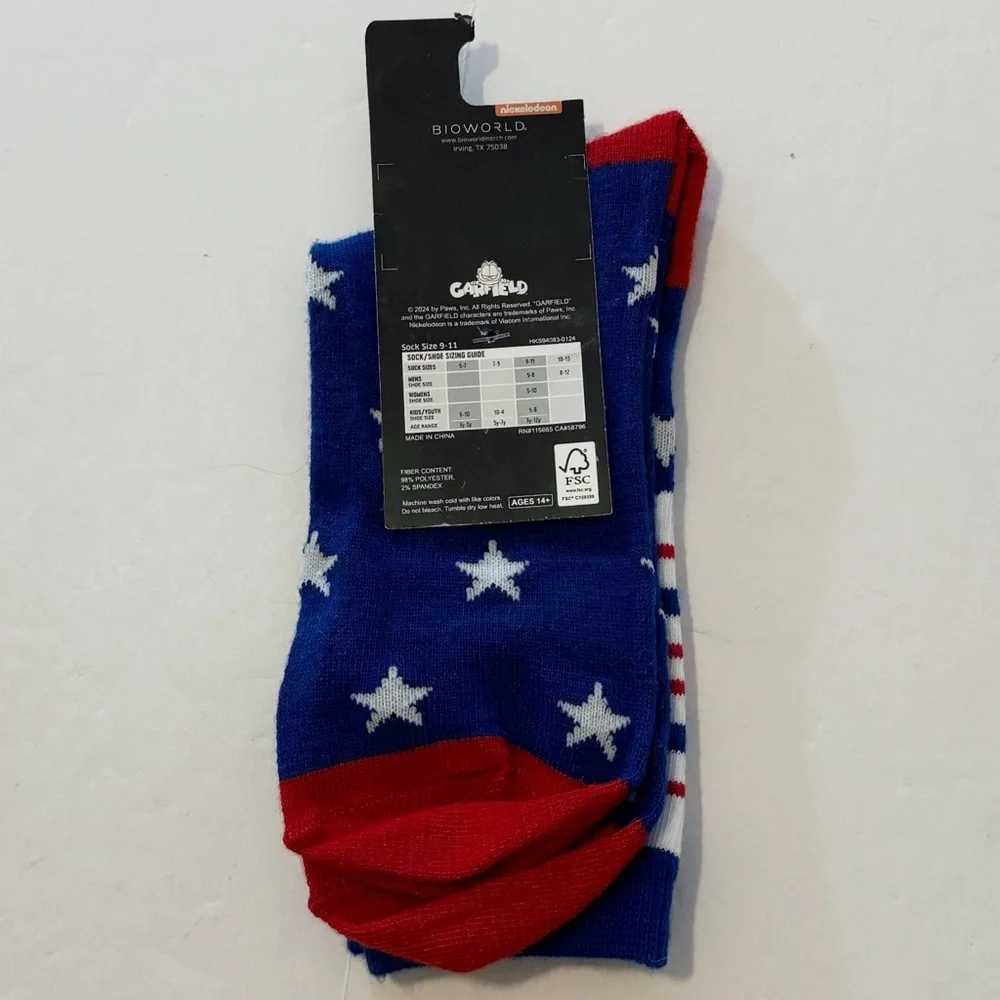 Garfield Crew Socks